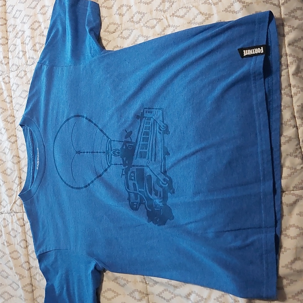 Kids Blue Fortnite Tshirt